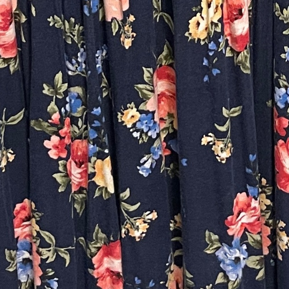 Floral 3/4 Sleeve Dress w/ pockets